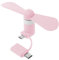 Xinsheinelry Portable 2 In 1 Cooler Type-C Hanldheld Cooling Fan Mini USB Fan Cell Phone Fans For Micro USB Phones Office Fan