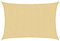 vidaXL Voile d'ombrage Sable 4,5x3,5 m 100% Polyester Oxford, bâche de Voile d'ombrage, auvent d'ombrage, auvent de fête, Voile d'ombrage de Patio