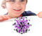 Fliegender Ball Spielzeug, Drohne Flying Orb UFO Ball Mit 360 ° Drehbaren RGB LED Leuchten Magische Spinnerin Geschenke Für Kinder Erwachsene