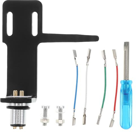 JOINPAYA Recording Stand for Vinyl Record Stylus Rack Turntable Headshells Replacement Part Sturdy Phono Cartridge Shell for Repairing Accessory and Turntable DIY Shell Projects Phonograph