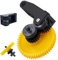 XIFOWE Kit di accessori per estrusore elicoidale in acciaio temprato P1/X1, maniglia in acciaio temprato con rivestimento nano-rivestito DLC, per stampanti 3D Bambu Labs X1C/X1E Carbon P1P/P1S