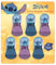 Disney Magnetic Chip Clips – Set of 6 Bag Clips for Food Storage - Mickey, Minnie, Lilo & Stitch, Winnie The Pooh – Durable Airtight Bag Chip Clips for Pantry & Fridge Use