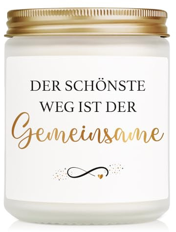 Greatabox Hochzeitstag Geschenk - Goldene Hochzeit, 9OZ Duftkerze