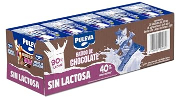 Batido Puleva de Cacao Sin Lactosa Slim - 5 packs de 6 x 200ml
