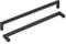 PinLin 20 Pack Kitchen Door Handles 256mm Hole Centre Flat Black Cabinet Handles Stainless Steel Square Cupboard T Bar Handle (Screws Included)