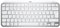 Logitech MX Keys Mini Minimalist Wireless Lighted Keyboard, Compact, Bluetooth, Backlit, USB-C, Compatible with Apple macOS, Windows, Linux, Android - Light Grey