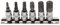 EMBOUTS MULTIDENTS XZN CARRE 1/4 M4-M5-M6-M8-M10-M12