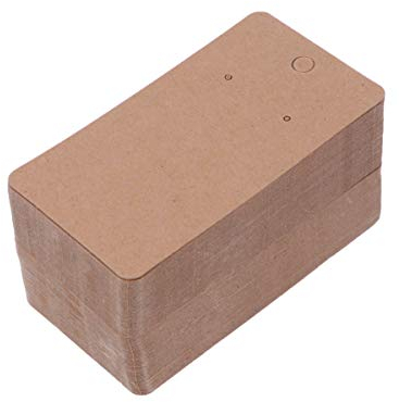 ohrring display karten kraftpapier ohrring kartenhalter für ohrstecker 100 stück