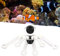 Cikonielf Acryl Aquarium Korallen Rack Magnet Aquarium Reef Fish Tank Coral Frag 6 Klauen Transparente Aquarium Halterung Halter Korallenhalterung für Fischtanks Aquarium
