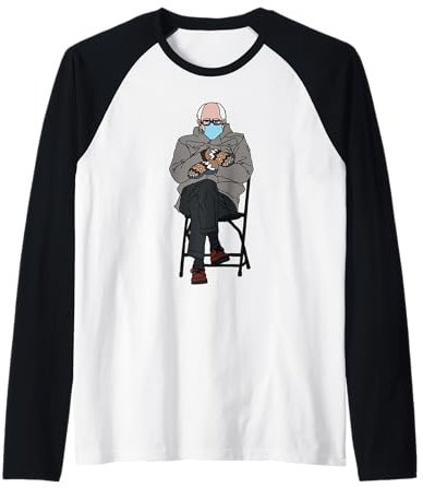 Bernie Sanders Als Meme Raglan