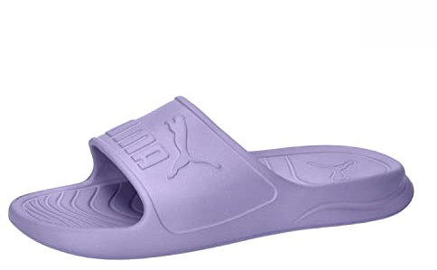 PUMA Popcat 20 Injex, Sandali a Ciabatta Unisex-Adulto, Vivid Violet White, 40.5 EU