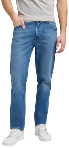 Lee Men's Jeans West, Regular Straight Fit, Straight Leg