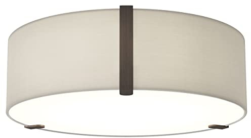 Astro Salina 400 Dimmable Indoor Ceiling Light (Putty Fabric), LED E27/ES Lamp, Designed in Britain - 1463003-3 Years Guarantee