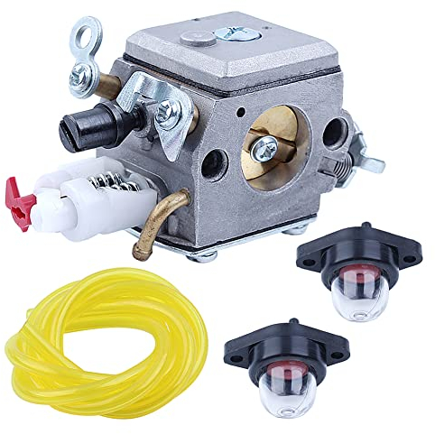 Gubeter Carburatore Carb Primer Bulb Kit Linea Carburante, per Husqvarna 340 350 346Xp 353 Parte Motosega, 503283210