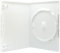 1 custodia per DVD AMARAY bianca da 14 mm per disco singolo