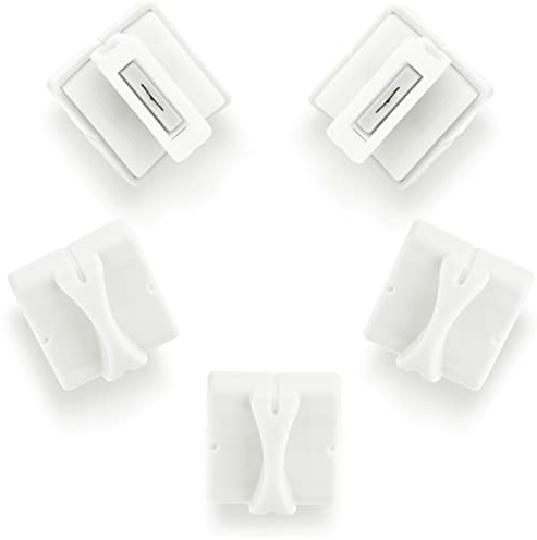 Firbon 5 Pieces White Replacement Blade with Automatic Security Safeguard Design for A4 Paper Cutter Paper Trimmers