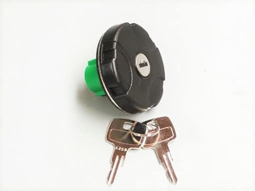 iCF Motorrad-Tankdeckel APE 5, Grün, Metall, Edelstahl, Drehverschluss