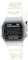 Casio Orologio Unisex - A168XES-1BDF Quadrante Nero, Cinturino Argento, Bracciale, Bracciale
