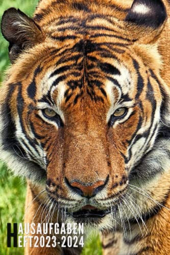 Hausaufgabenheft 2023/2024: Tiger - Schulplaner Für Grundschule, Mädchen, Jungen, Teenager Mit Wochenplaner Und Mehr| Raum Für Fach, Aufgaben, Notizen