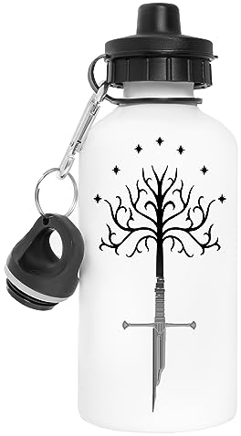 Weißer Baum Von Gondor, Scherben Von Narsil Weiße Wiederverwendbare Wasserflasche Aus Edelstahl