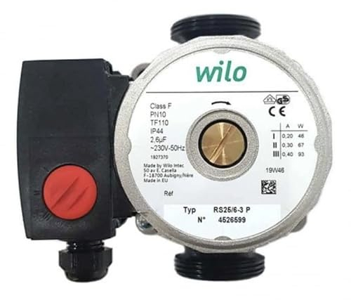 Pompa Circolazione Caldaia Wilo RS25/6-3P 3 Velocità Standard