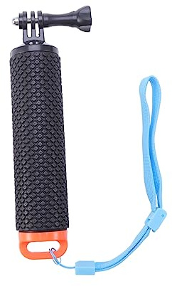 HEMOTON Flottant Main pour Caméra Accessoire Étanche avec Dragonne Ajustable Flotteur Compact pour Sports Nautiques Orange
