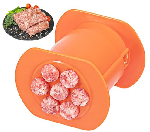 Bczhieulw churros presse,hotdog maker set,hot dog maschine,Mit 7 Löchern für Burger/Kroketten/Gebäck