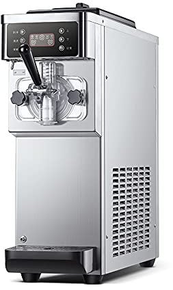 Gelatiera dura commerciale 16L/H, gelatiera da 1200 W professionale, congelamento rapido con un clic e pulizia automatica, CE/FCC/CCC/PSE