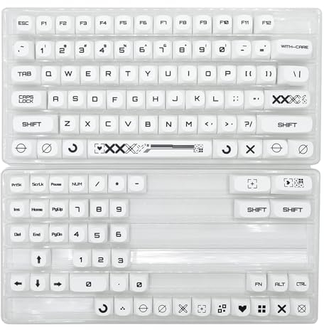 Mechanische Tastatur-Tastenkappen, maßgeschneidert, MAProfile 121 Tasten, Farbstoff-Unterteil-Tastenkappen, CSgo-Druckschlüssel für GK61, 64, 68, 96, 126, Tastenkappen für Sammler