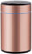 Trash BinStainless Steel Trash Can Round Usb Rechargeable Smart Waste Bin With Lid And 3 Sensor Modes For Bathroom，Rose Gold-10L