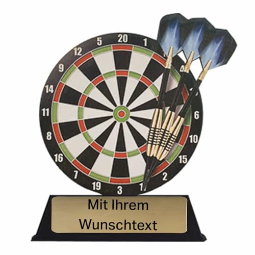 Deitert Holztrophäe Darts 3er Serie 13,5 cm