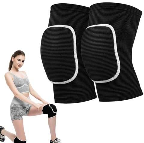 Rodilleras Voleibol,Rodillera Niña Rodilleras Suave Rodilleras Proteccion Hombre Mujer Cálido Rodilleras Deportiva para Danza Balonmano Futbol Baile Gym MTB Lucha Libre Rodillera Niño (L) (Medium)