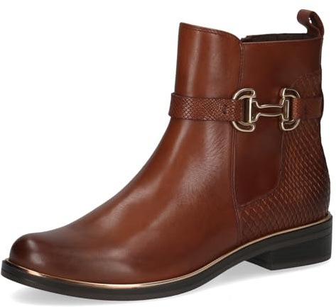 CAPRICE Damen Stiefeletten aus Leder mit Zierschnalle