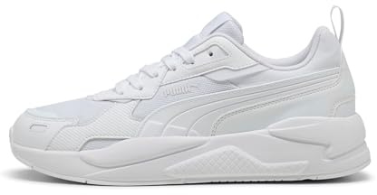 XRay 3 Unisex Sneaker, Puma White-Feather Gray, 37.5 EU