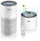 VEVOR Purificador de aire 2 en 1 con humidificador, cubre hasta 1090 pies cuadrados en una hora, filtro HEPA 11, silencioso de 22 dB, filtra hasta el 95% del humo, polvo, caspa de mascotas, limpiador