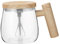 Electric High Speed Mixing Cup 400ml 7000 RPM Self Stirring Coffee Mug High Borosilicate Glass Waterproof Transparent Self Stirring Cup for Milk Protein Powder (Battery Not Included)..