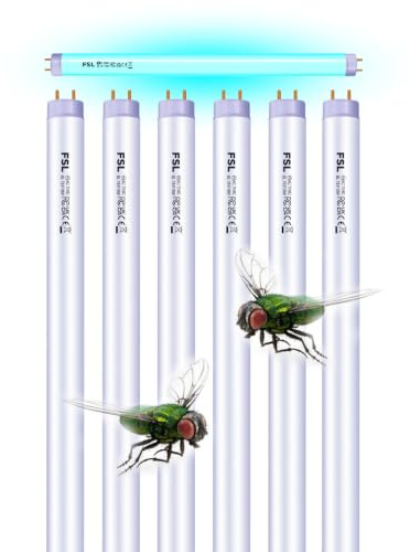 FSL BL T8 10W Ersatzlampen 20W Fliegenfalle, 13 365nm UV 2er-Pack
