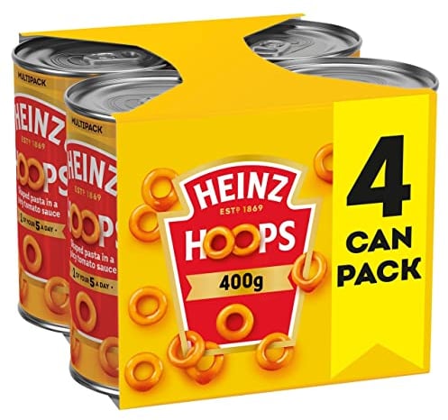 Heinz Spaghetti Hoops 4x400g
