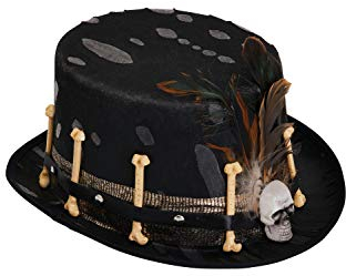 Bristol Novelty BH699 Zylinder, Unisex, schwarz, Standardgröße Halloween