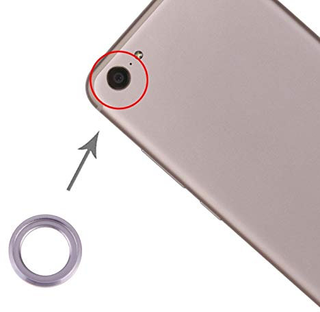 Pièces de Rechange de téléphone Cache-Objectif d'appareil Photo for Vivo X9 (Couleur : Silver)