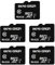 Micro Center 64GB Class 10 Micro SDXC Flash Memory Card with Adapter for Mobile Device Memory Cell Phone Tablet Drone(5 Pack)
