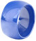 OAKKY Damen 11MM Breite Minimalistisch Ring Keramik Komfort Fit Klassik Einfach Glatt Verlobungs-Eheringe Blau Größe 54 (17.2)