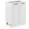 Vicco Küchenunterschrank R-Line, Weiß Landhaus/Weiß, 60 cm ohne Arbeitsplatte
