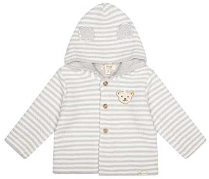 Steiff Strickjacke GOTS Baby Wellness, gefüttert