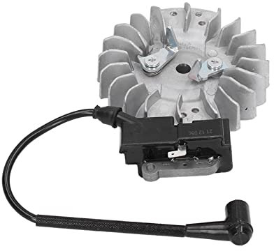 Bobina de encendido Volante Motosierra Kit de volante de encendido Piezas de motosierra y línea de conexión para Husqvarna 362 365 371 372 372XP