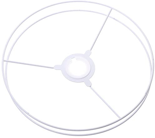 Uonlytech Lampenschirm Gestell 1Set Ringe Schutz Lampen Metall Ring Kronleuchter Trommel Rahmen Käfig Lampenschirm Durchmesser Diy Uns Halter Für Licht Ersatz Fitter Anhänger Ring: Des Lampenschirms