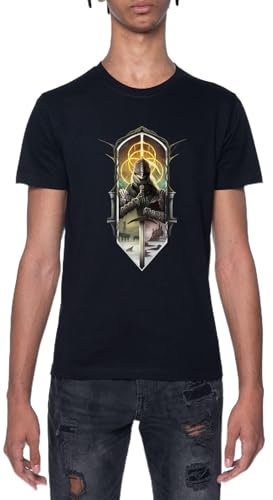 Elden Ring Gaming-Community T-Shirt Kurzarm Schwarz Rundhals T-Shirt Für Herren