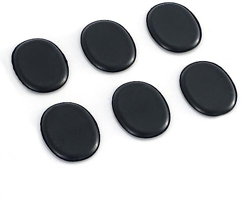 keepdrum Pad06BK Dämpfer Pads Oberton-Dämpfer für Schlagzeug Felle und Becken Schwarz