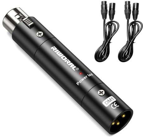 Microphone Preamp with 28dB Gain for Mic Booster Preamplifier for Dynamic and Passive Ribbon Microphones