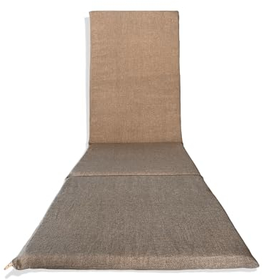 Il Tuo Artigiano Design Auflage fŸr Liege, VerlŠngerung 165 x 50 x 3,5 cm, einfarbig (Beige)